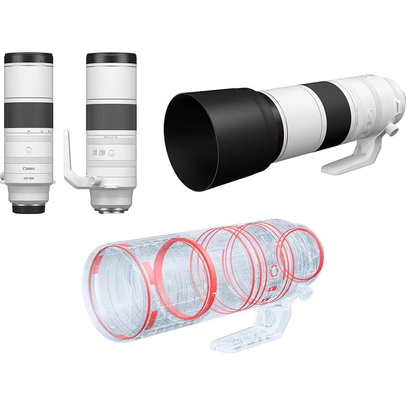 Замовити Об'єктив CANON RF 200-800mm f/6.3-9 IS USM (6263C005)