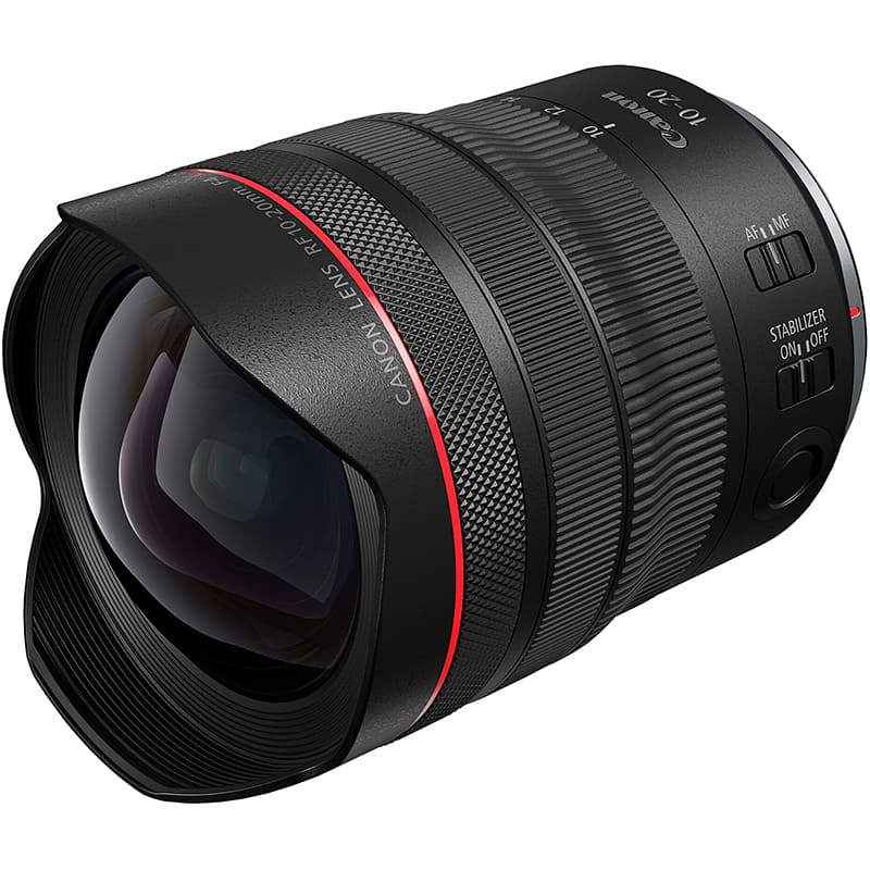 Объектив CANON RF 10-20mm f/4.0 L IS USM (6182C005) Фокусное расстояние 10-20