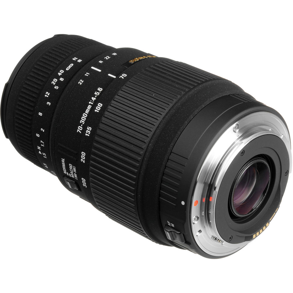 Объектив Sigma AF 70-300mm f/4-5.6 DG macro Canon Фокусное расстояние 70-300