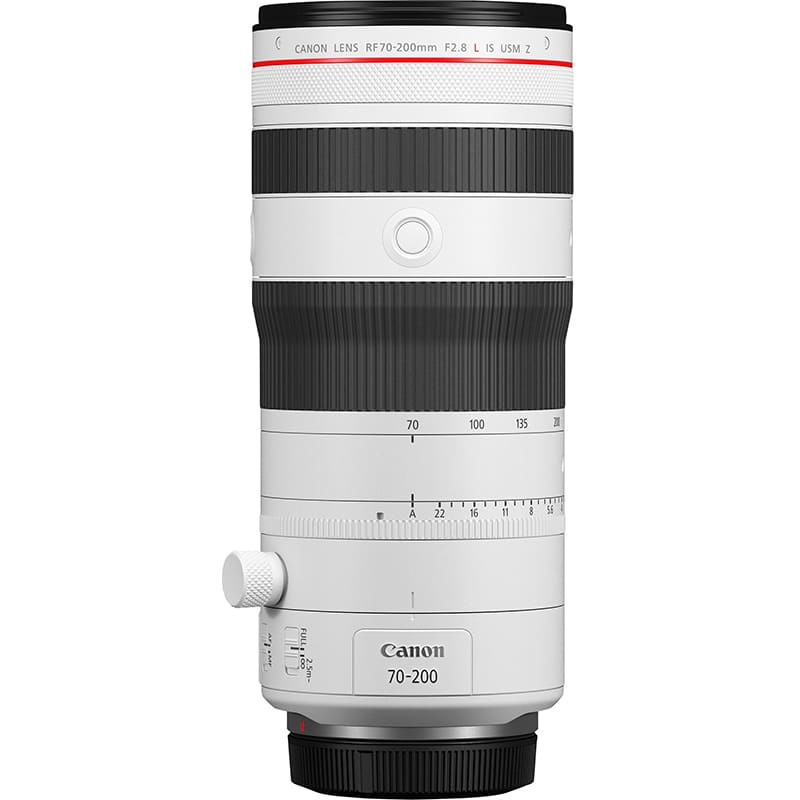 Об'єктив CANON RF 70-200mm f/2.8 L IS USM Z White (6594C005) Тип об'єктива телеоб'єктив