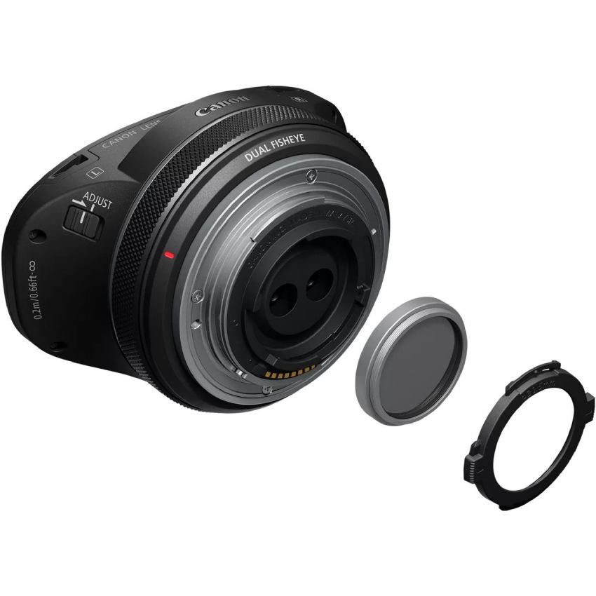 Зовнішній вигляд Об'єктив CANON RF 3.9 мм f/3.5 Dual Fisheye (6578C005)