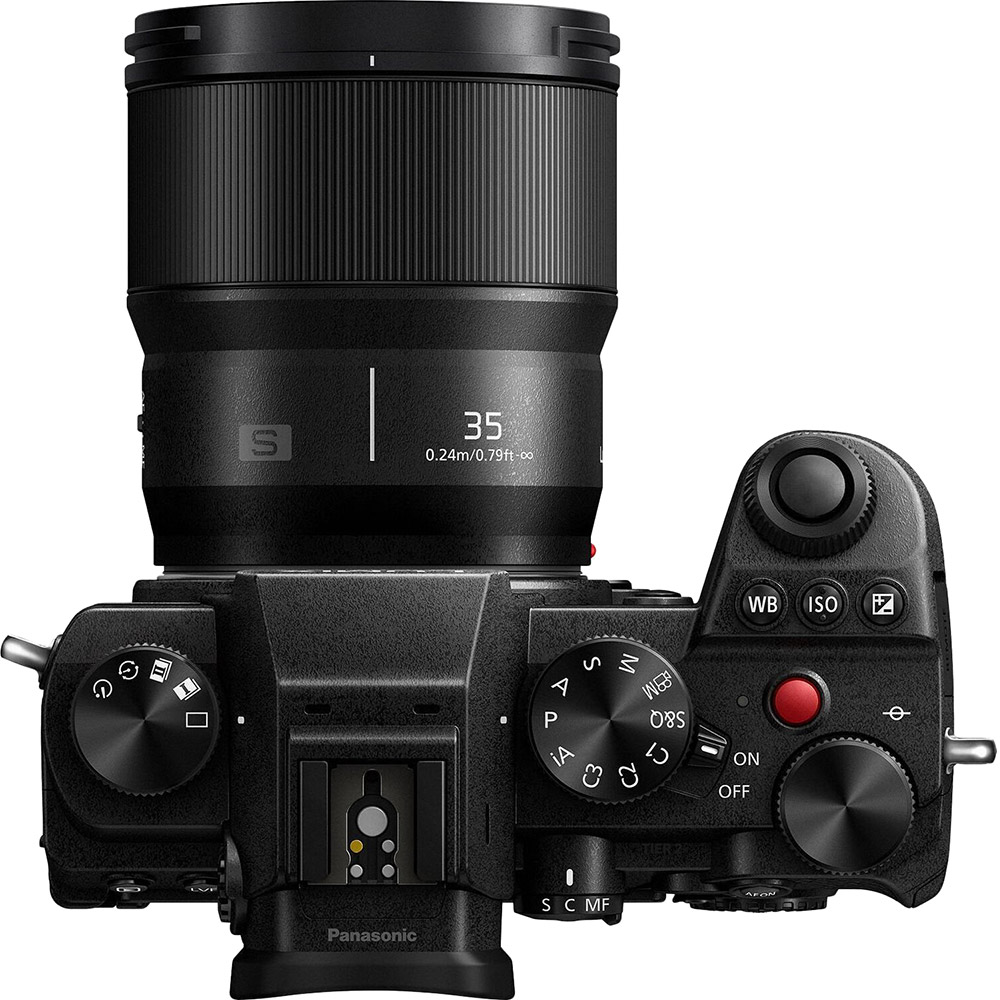 Зовнішній вигляд Об'єктив PANASONIC Lumix S 35 мм F1.8 (S-S35E)