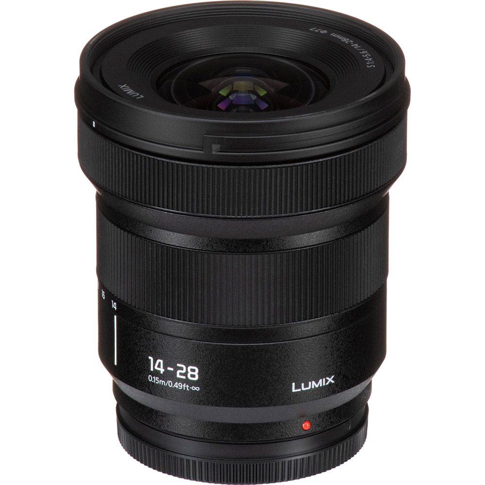 Зовнішній вигляд Об'єктив PANASONIC Lumix S 14-28 mm F4-5.6 (S-R1428E)