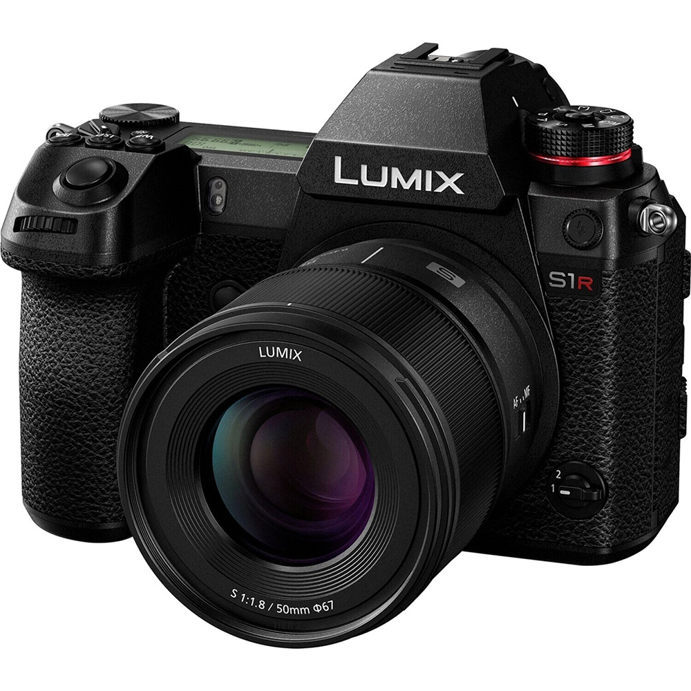 Зовнішній вигляд Об'єктив PANASONIC Lumix S 50mm f/1.8 (S-S50ME)
