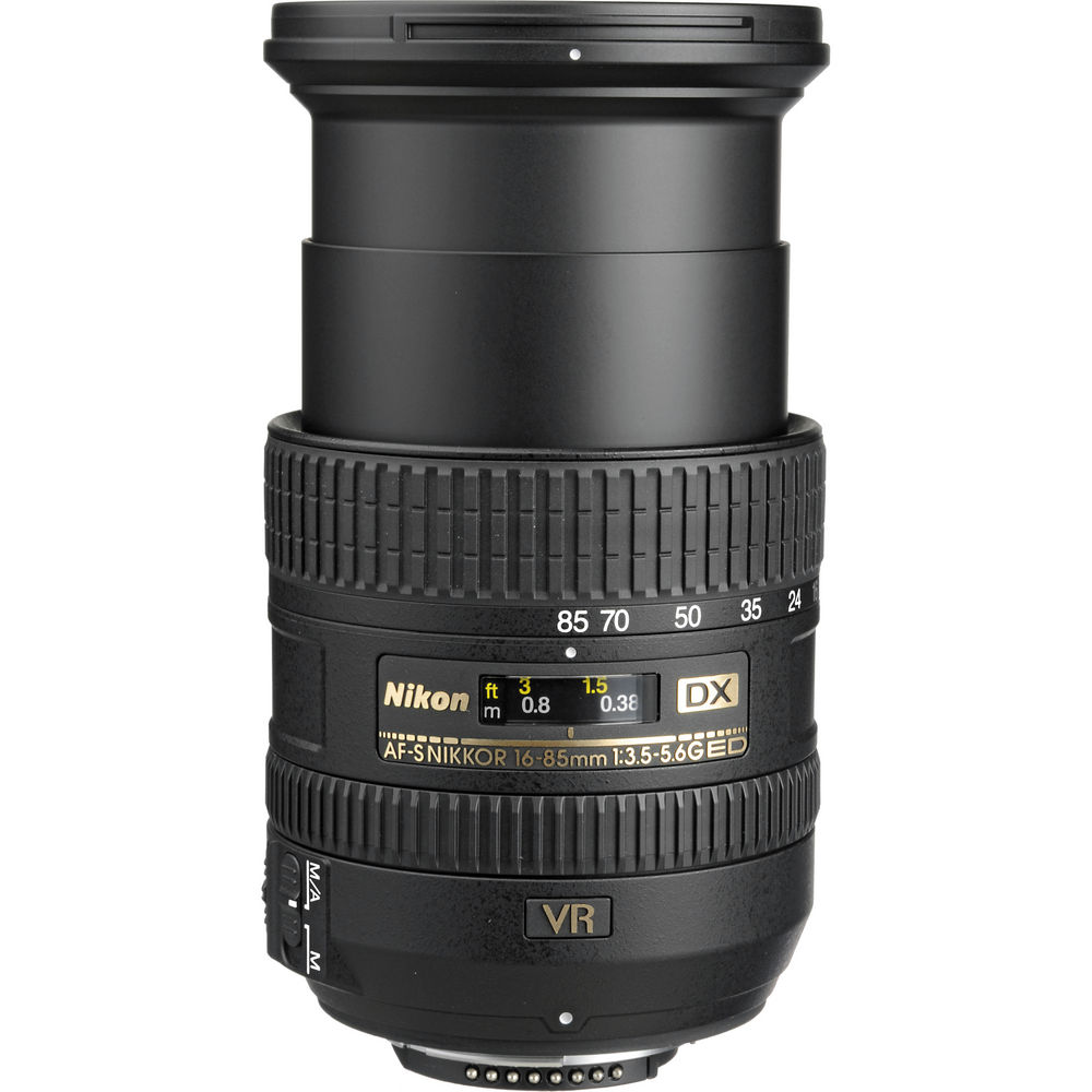 Объектив NIKON AF-S DX 16-85mm f/3.5-5.6G ED VR II Тип байонета Nikon