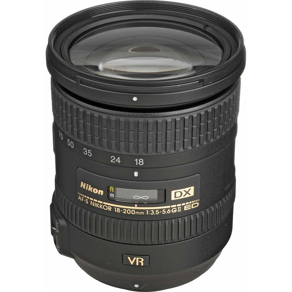 

Объектив NIKON AF-S DX 18-200mm f/3.5-5.6G ED VR II, AF-S DX 18-200mm f/3.5-5.6G ED VR II