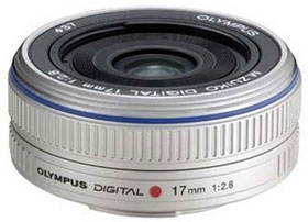 Объектив OLYMPUS EW-M1728 17mm f/2.8 Silver