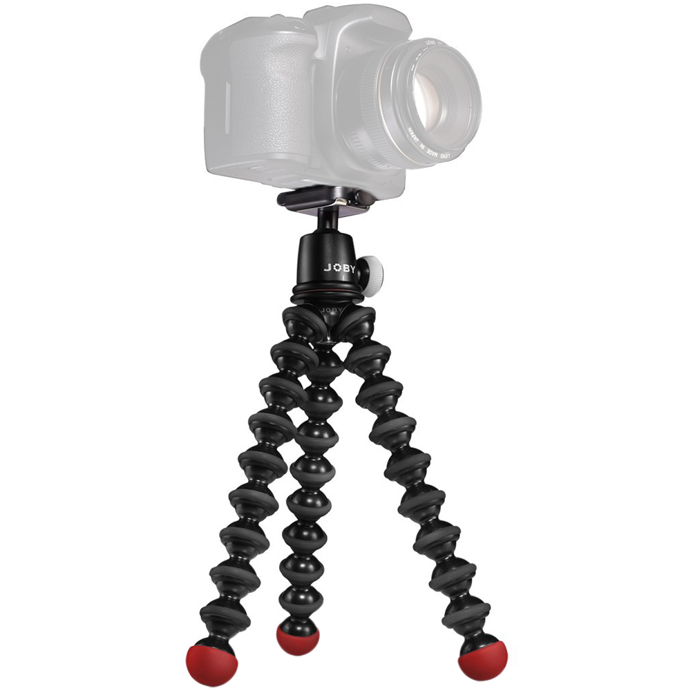 Штатив JOBY GorillaPod SLR Zoom + Ball Head Bundle Black/Red (JB01130-CEU) Тип штатива настольный