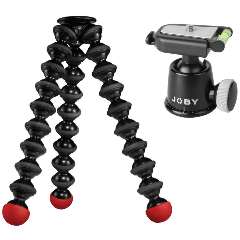 Штатив JOBY GorillaPod SLR Zoom + Ball Head Bundle Black/Red (JB01130-CEU) Нагрузка 3