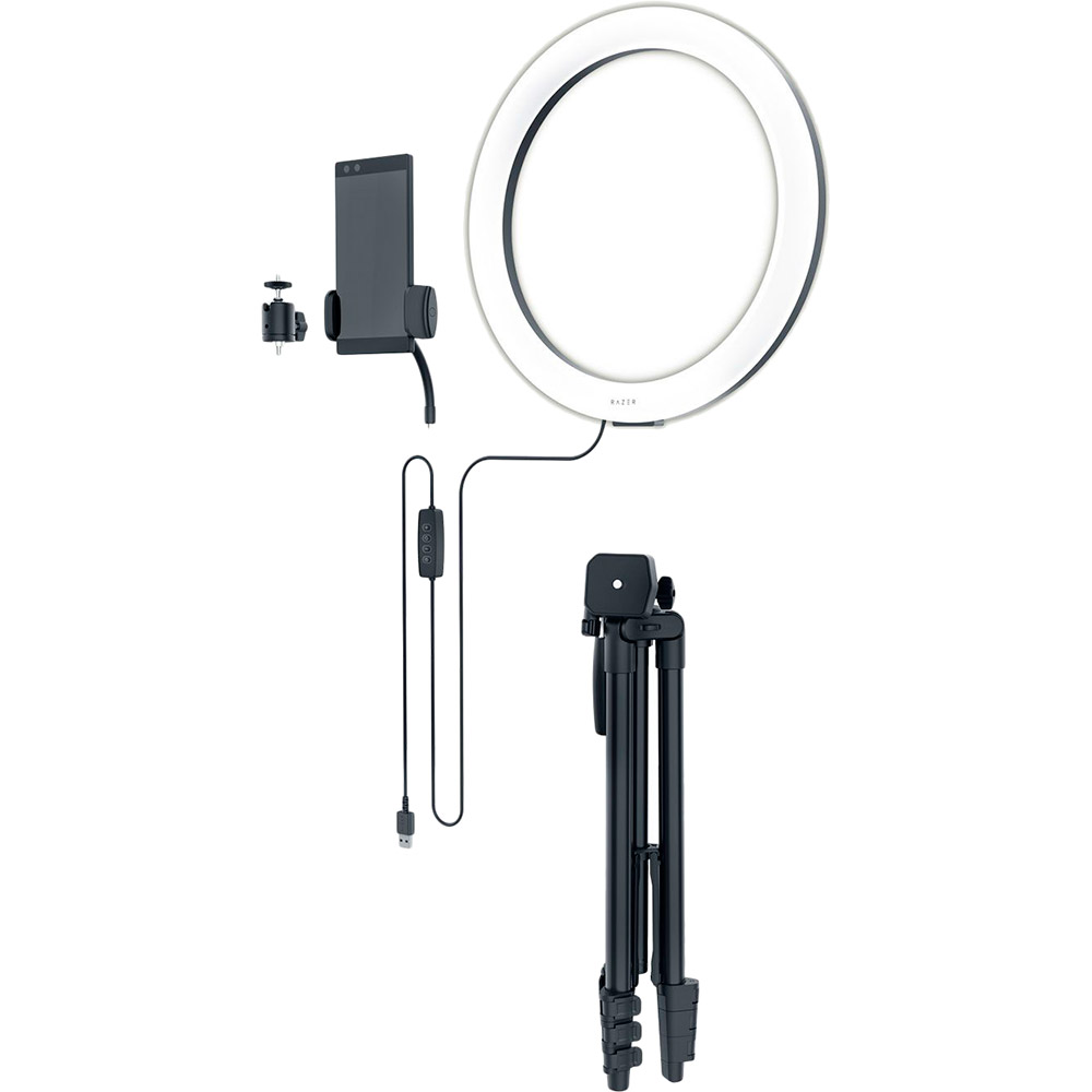 Штатив з лампою RAZER Ring Light (RZ19-03660100-R3M1) Мінімальна робоча висота 40