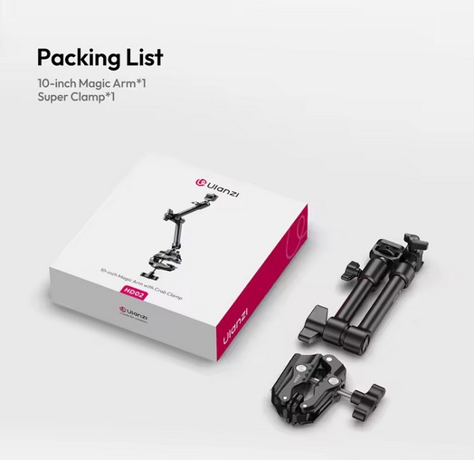 Штатив ULANZI VIJIM HD02 10-inch Magic Arm Kit (T098 HD02) Призначення фото/відео