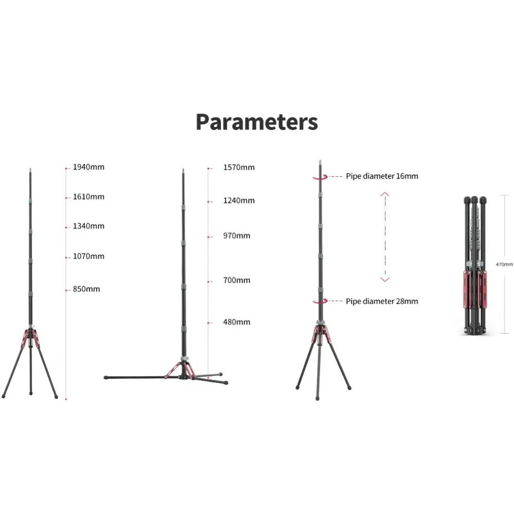 В Украине Штатив ULANZI VIJIM Full Carbon Fiber Black (2784)