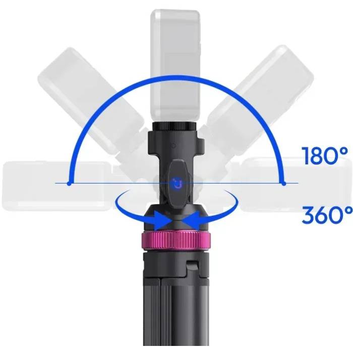 Штатив ULANZI VIJIM MT-89 Quick-Release Light Stand With Cold Shoe Mount Black (T082 MT-89) Назначение фото/видео