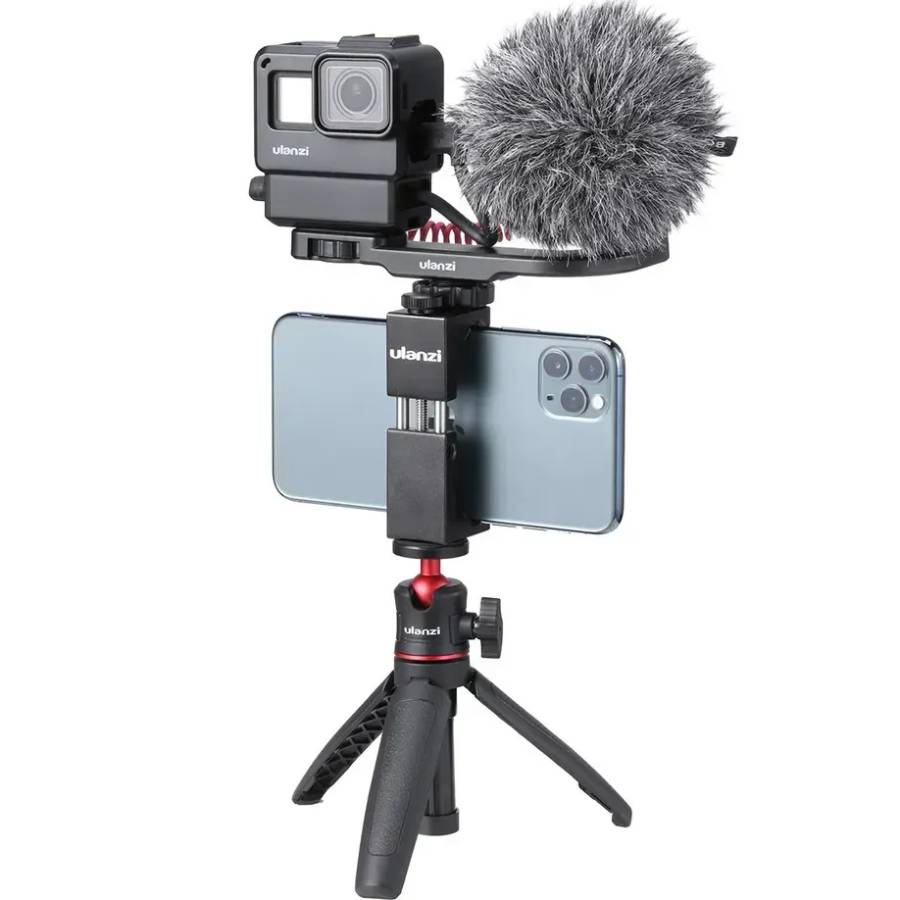 Зовнішній вигляд Штатив ULANZI VIJIM Mini Portable & Adjustable Desktop Tripod Black (1601)