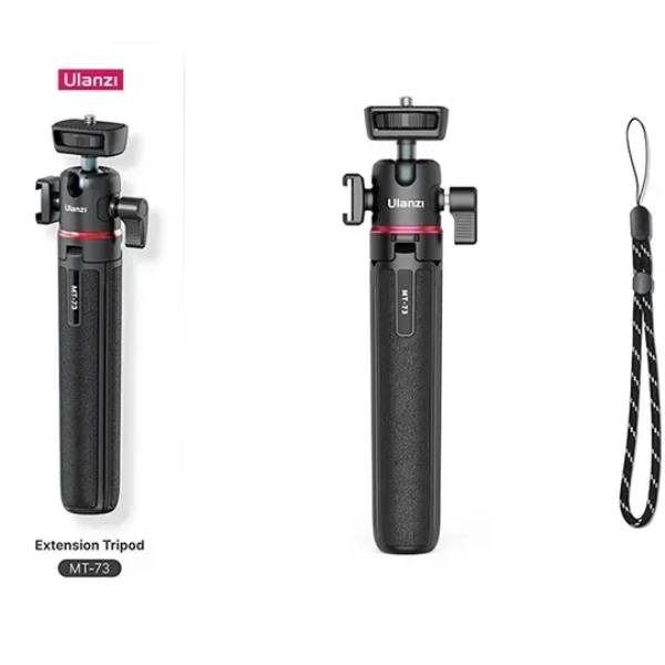 Штатив ULANZI VIJIM MT-73 55CM Tripod With 1/4 Cold Shoe (T048GBB1) Максимальна робоча висота 55