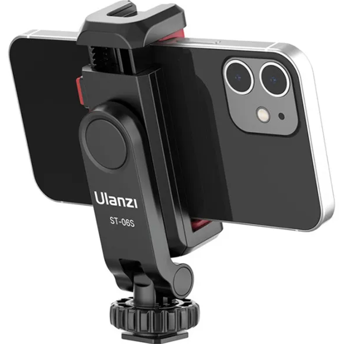 Зображення Штативна голівка ULANZI VIJIM Plastic Cell Phone Holder Black UV-2575 ST-06S (2575)