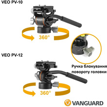 Штатив VANGUARD Vanguard Vesta Go 234AV10 Black