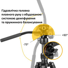 Штатив VANGUARD Vanguard Vesta Go 234AV10 Black