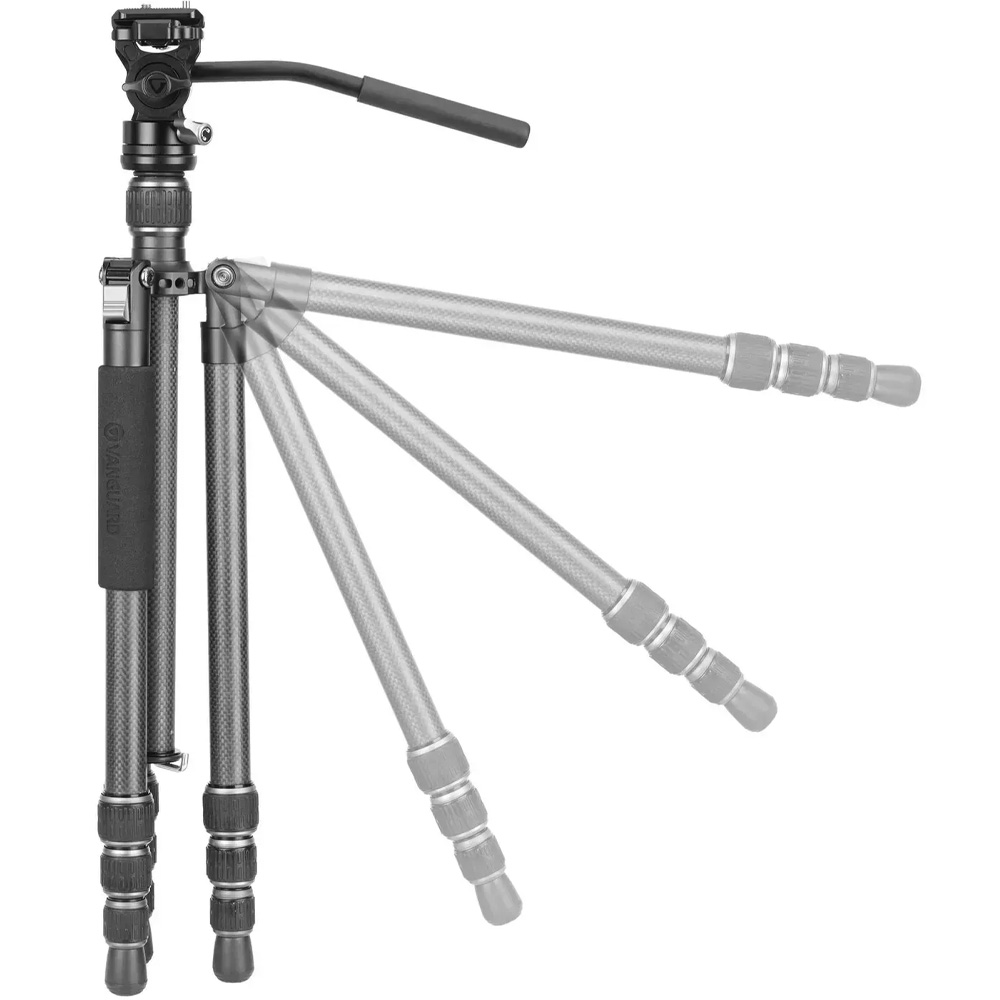 Штатив VANGUARD Vesta Go 234CV10 Black Максимальная рабочая высота 151