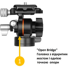 Штатив VANGUARD Vesta Go 264AV12 Black