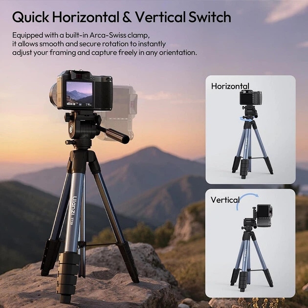 Зображення Штатив ULANZI VIJIM TT39 Video Tripod (S019)