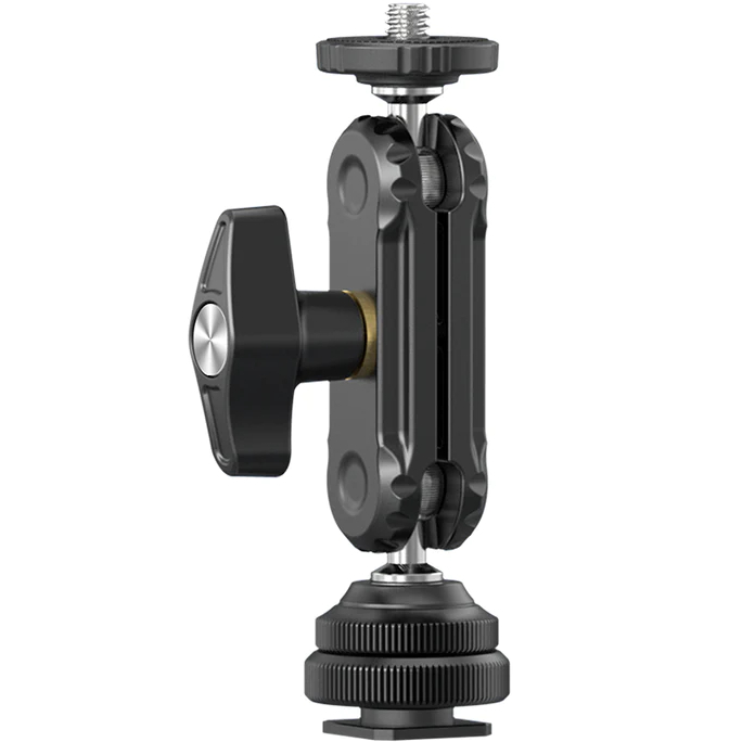 Держатель VIJIM R098 Double Ball Heads with Code Shoe Mount (UV-2954 R098)