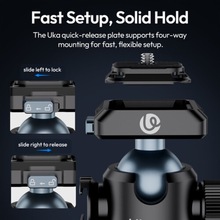 Головка ULANZI VIJIM T100 Uka Quick-Release Ball Head (C062)