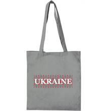 Сумка-шоппер SOFT ME Вишиванка орнамент Ukraine Gray (DTF30100101-07/311)