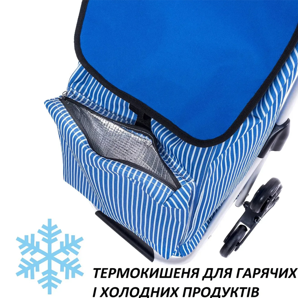 Фото Сумка-тележка CASA SI Casa Si Stairs Blue Stripes (CS93073)