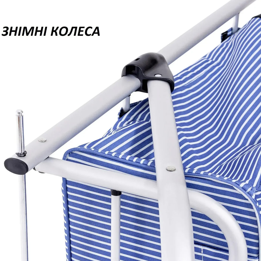 Сумка-тележка CASA SI Casa Si Stairs Blue Stripes (CS93073) Объем 42