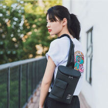 Сумка через плечо XIAOMI RunMi 90 Chic Casual Chest Bag Black (Ф04080)