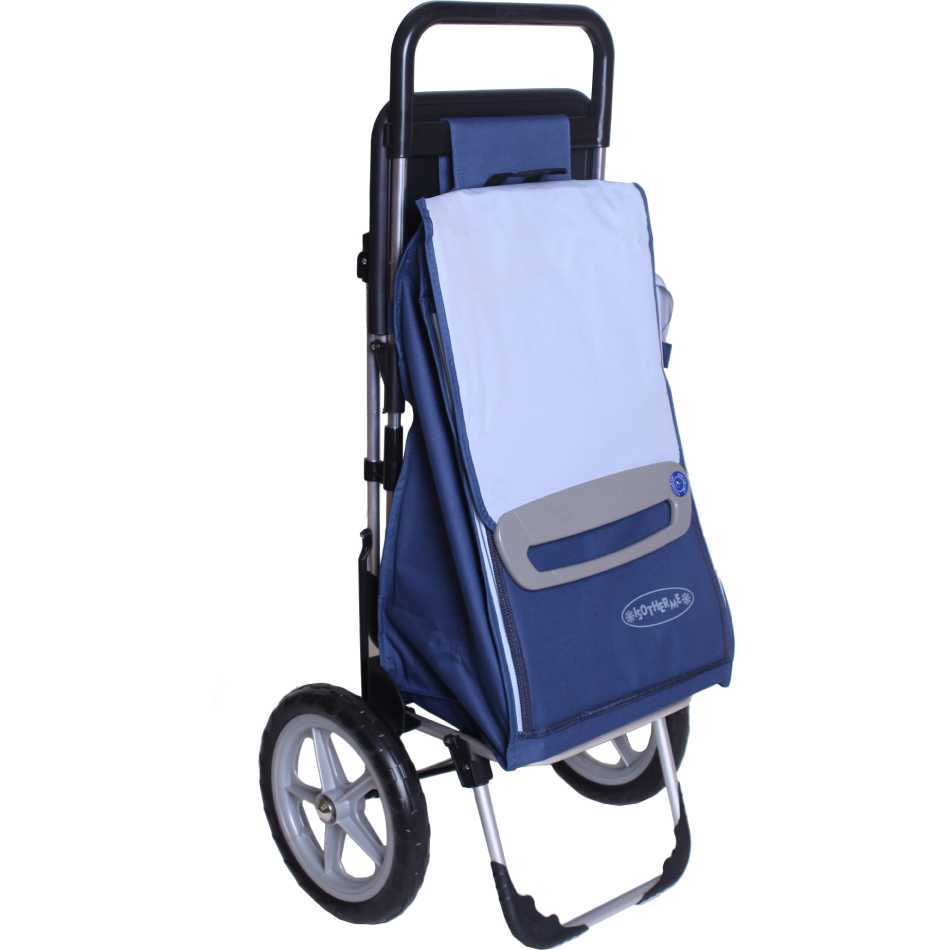 

Сумка-тележка Aurora Relax Blue (141 Relax), Сумка господарська на колесах Relax, блакитна