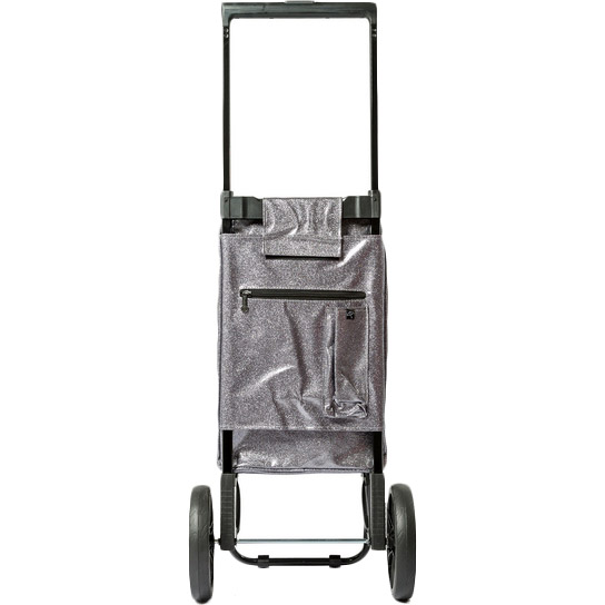 Сумка-тележка Epic City X Shopper Evolution 33 Glitter Silver (926138) Объем 33