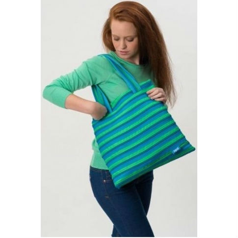 Сумка через плечо ZIPIT Premium Tote/Beach Turquise Blue&Spring Green (ZBN-15) Категория женская