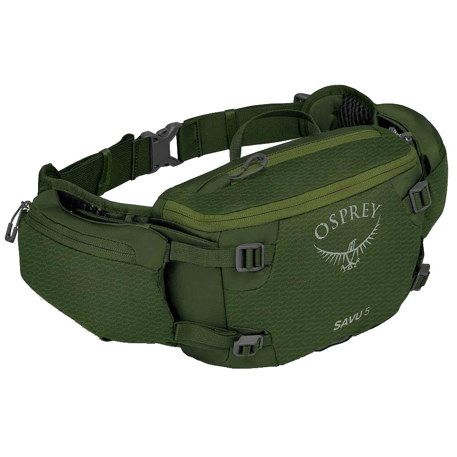 

Поясная сумка OSPREY Savu 5 Dustmoss Green - O/S Green (009.2529), Поясна сумка Savu 5 Dustmoss Green - O/S - зелений