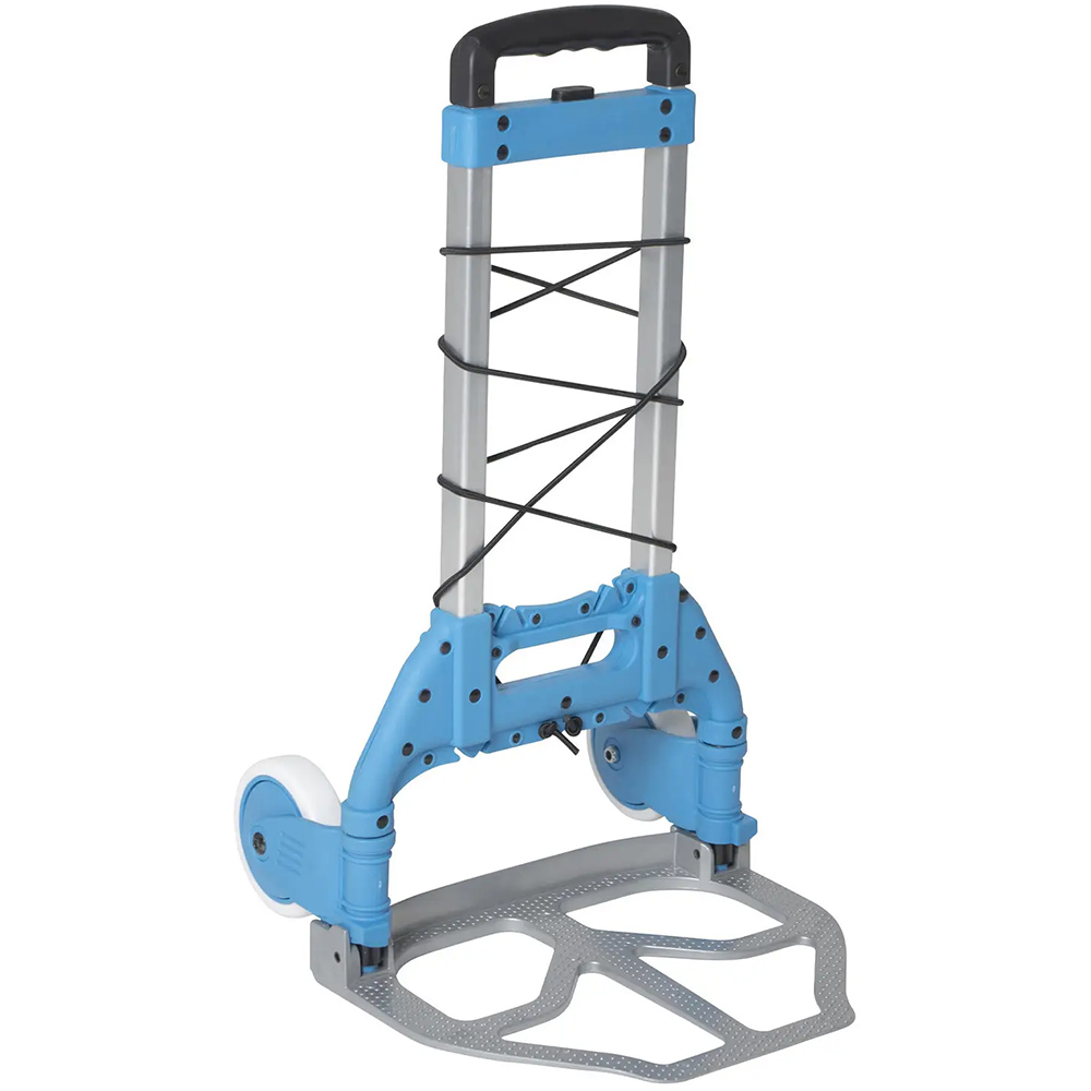 Візок BO-CAMP Trolley Foldable 75 kg Silver/Blue (5267283) Категорія унісекс