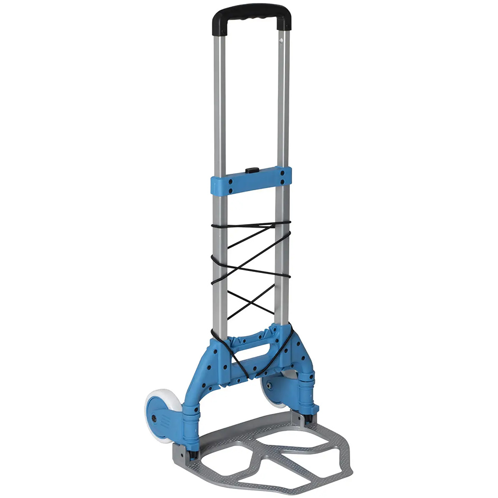 Візок BO-CAMP Trolley Foldable 75 kg Silver/Blue (5267283)