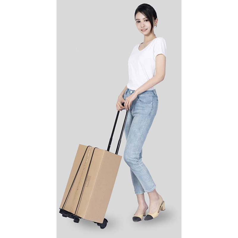 Фото Тележка HAND PULL Shopping Cart Black (E002)