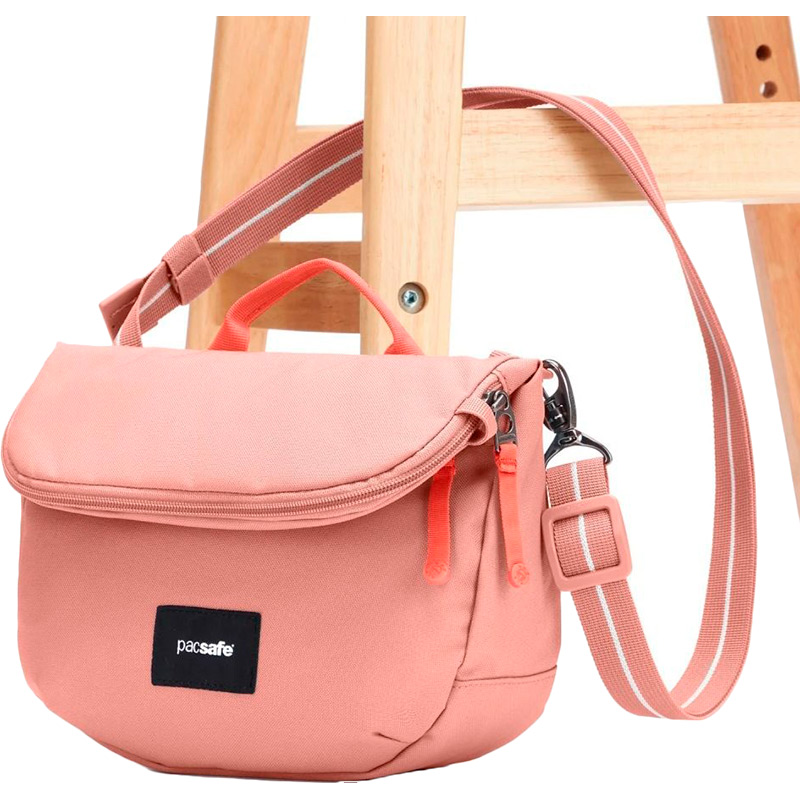 Сумка PACSAFE GO Saddle Crossbody Pink (35140340) Категория женская