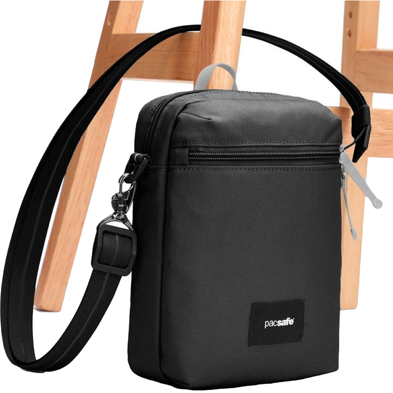 Сумка PACSAFE GO Festival Crossbody Black (35170130) Матеріал перероблений поліестер