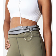 Спортивна сумка-пояс для бігу YUNMAI Sports Waist bag Silver (YMWP-F302)