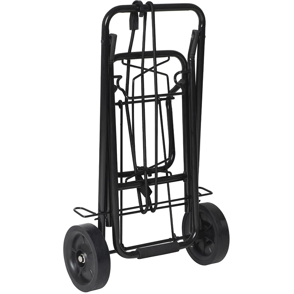 Візок BO-CAMP Luggage Trolley Foldable 35 kg Black (5267281) Категорія унісекс