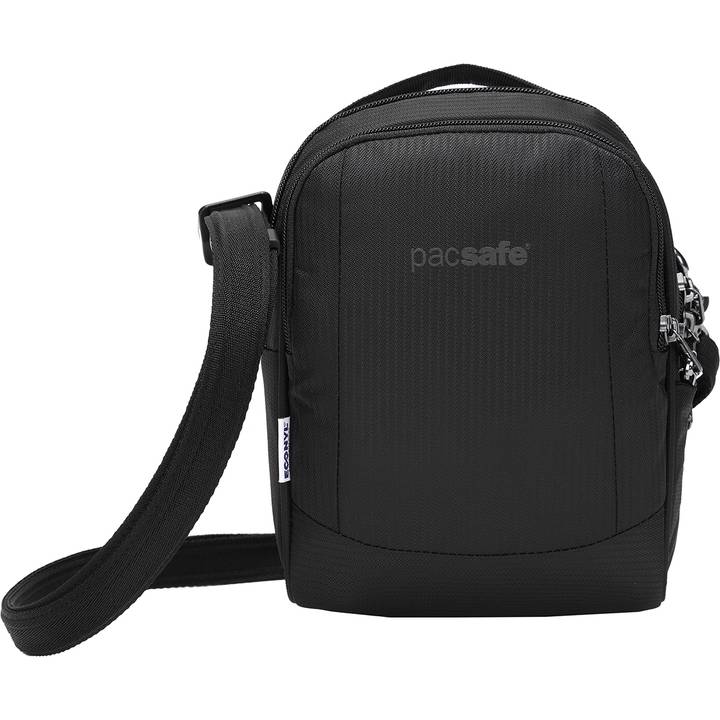 Сумка PACSAFE Metrosafe LS100 ECONYL crossbody Чорний (40115138)