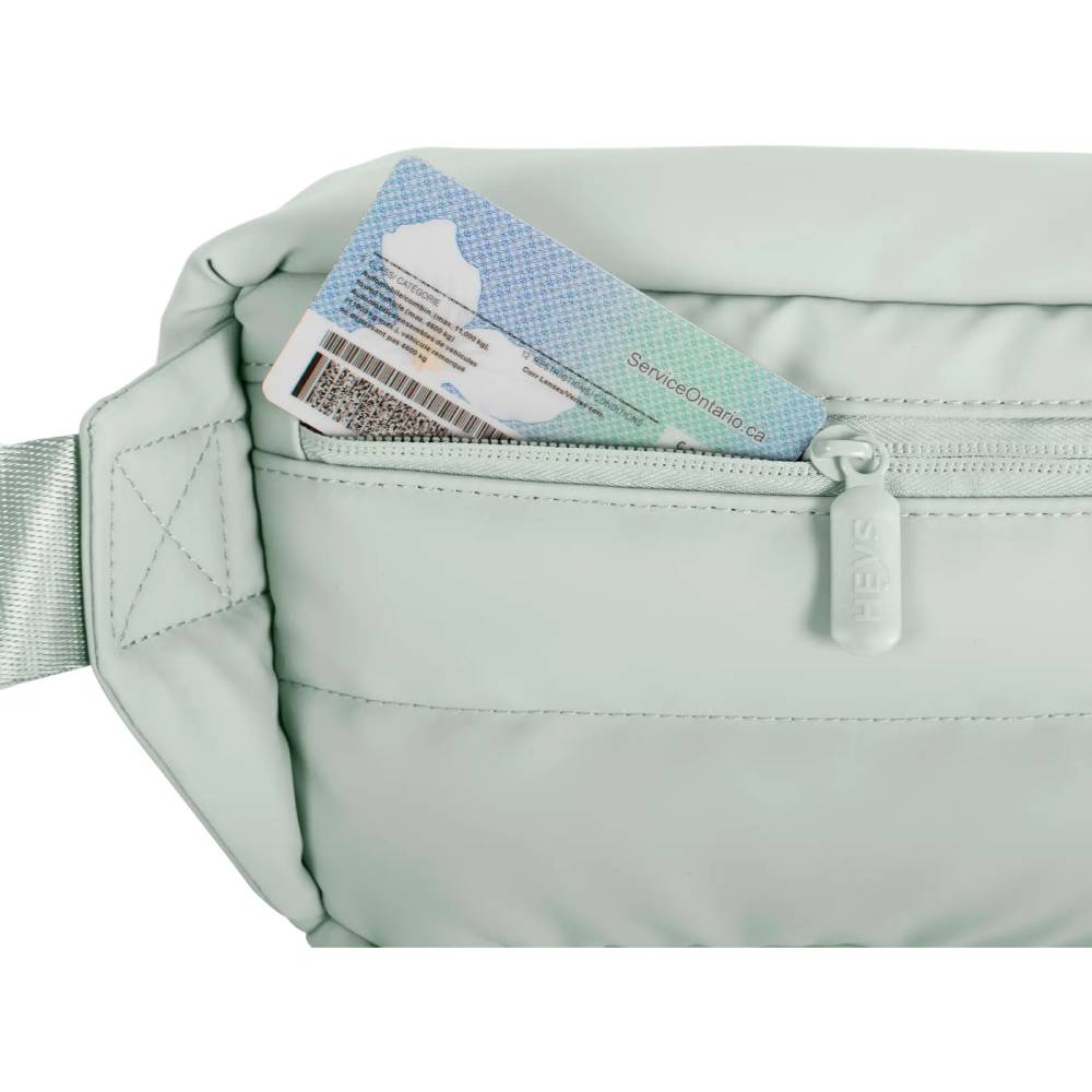 Поясная сумка HEYS Puffer Waist Bag Sage Green (30125-0138-00) Категория женская