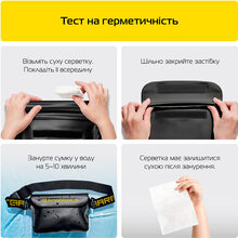 Поясная сумка ARMORSTANDART Capsule Waist Pouch Black (ARM84417)