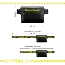 Поясная сумка ARMORSTANDART Capsule Waist Pouch Black (ARM84417)