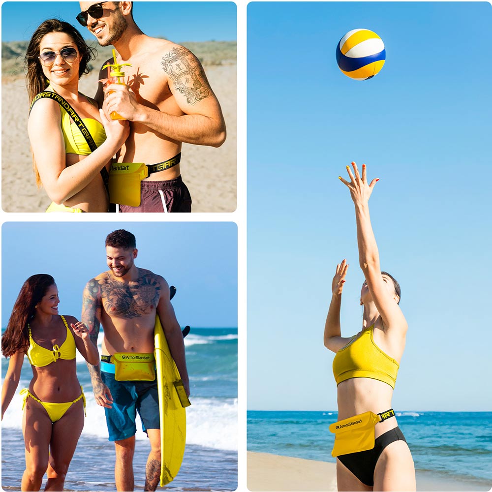 Поясная сумка ARMORSTANDART Capsule Waist Pouch Yellow (ARM84418) Материал Поливинилхлорид