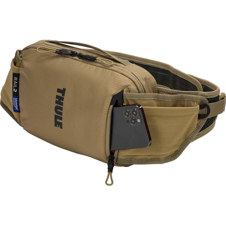 Сумка THULE Rail Hip Pack 2L TRHP-302 Faded Khaki (3205305) Категорія унісекс