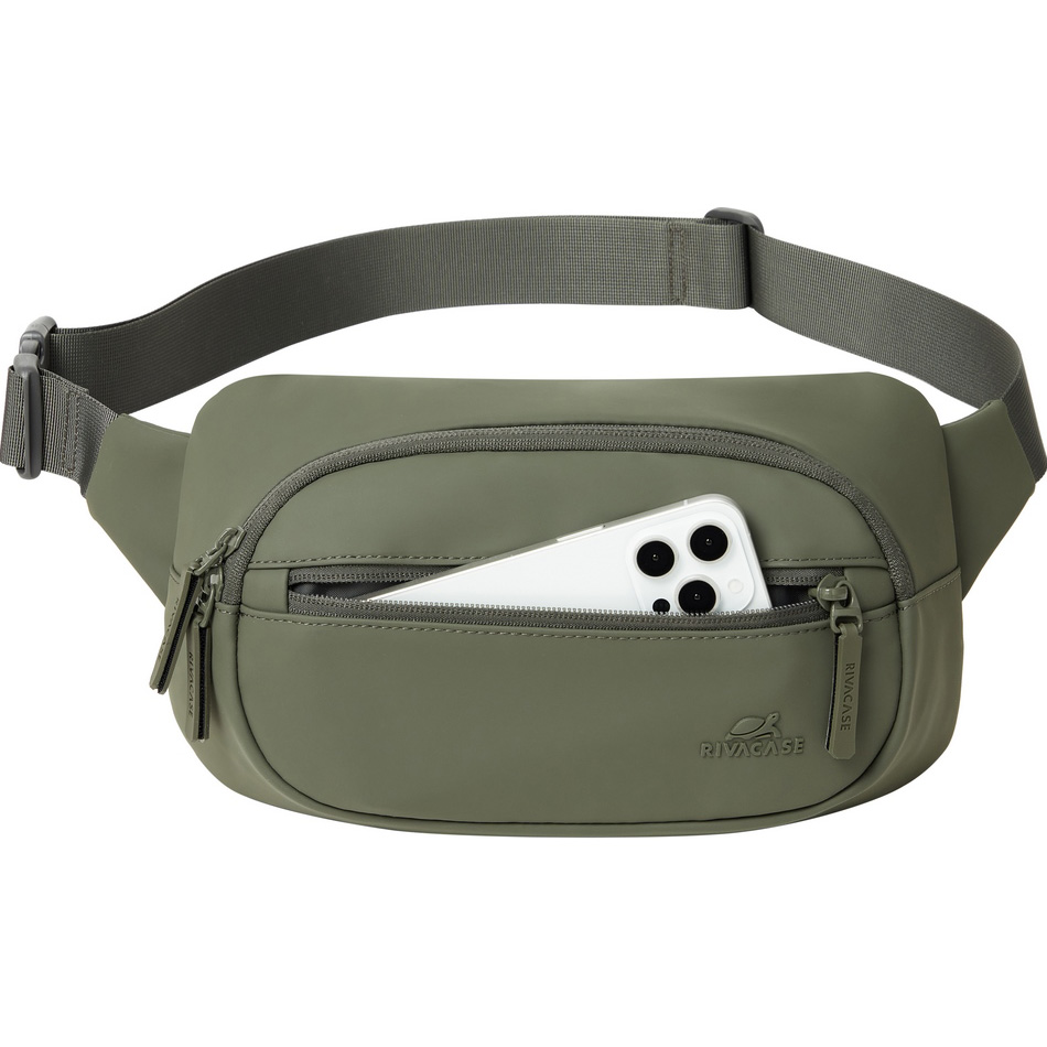 Сумка на пояс RIVACASE Eden 7812 Olive Green (7812 (Olive green)) Тип поясные сумки (бананки)