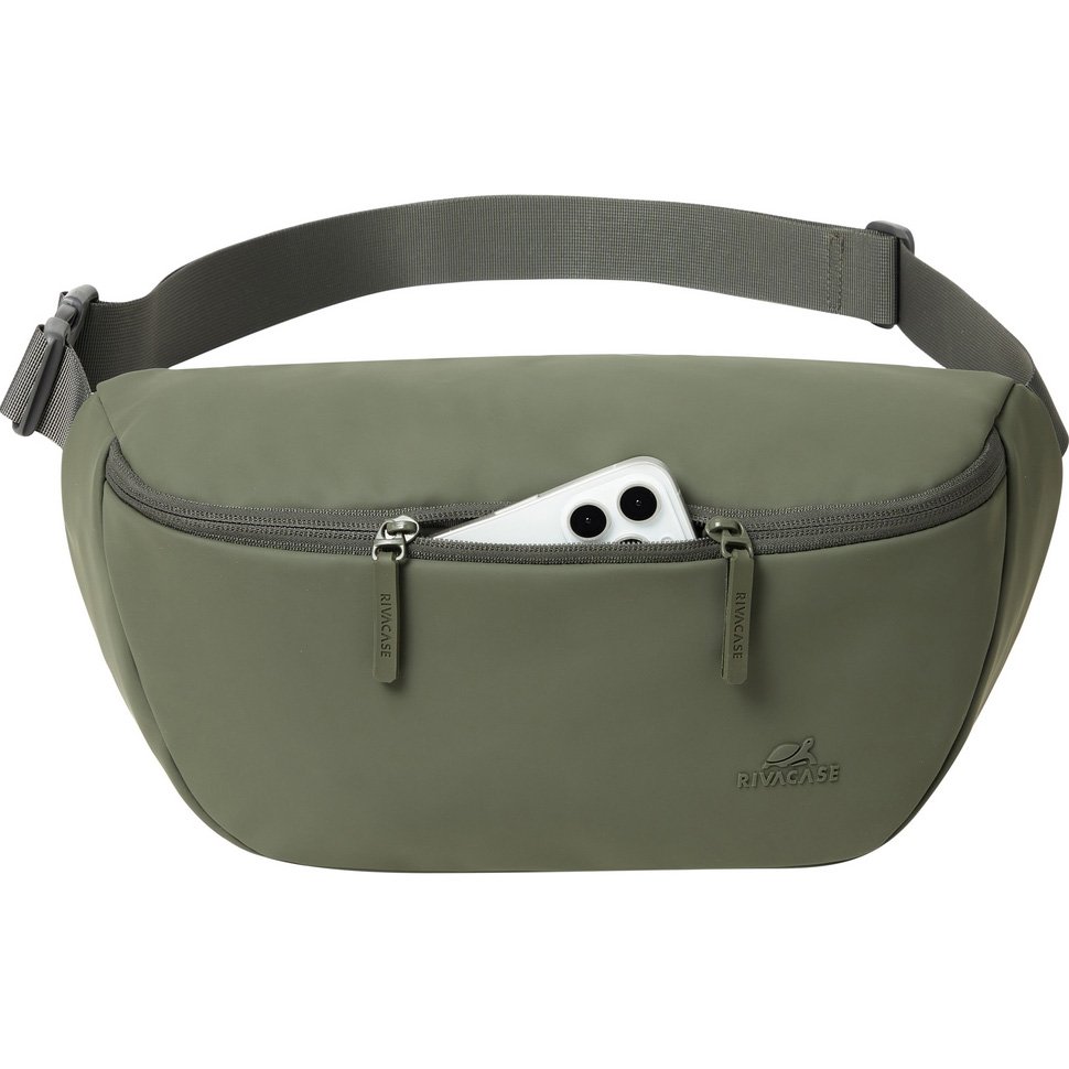 Сумка на пояс RIVACASE Eden 7814 Olive Green (7814 (Olive green)) Тип поясные сумки (бананки)